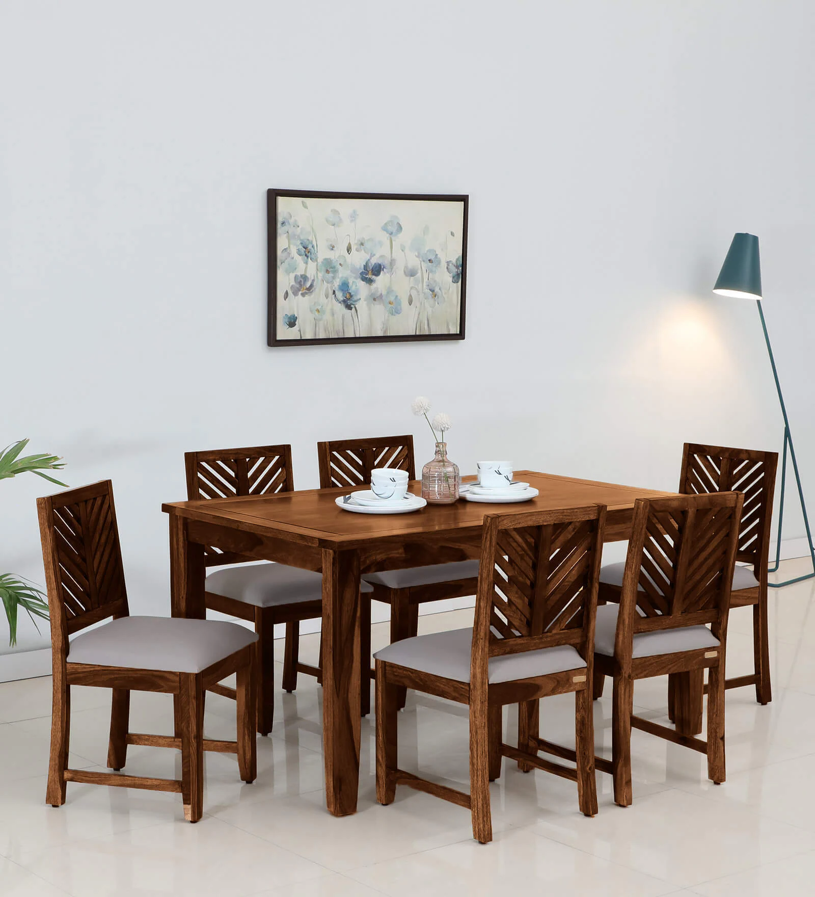 tourconing-sheesham-wood-6-seater-dining-set-in-provincial-teak-finish-tourconing-sheesham-wood-6-se-hrafqw.webp modern luxury dining table set with storage and comfortable seating - Image 1