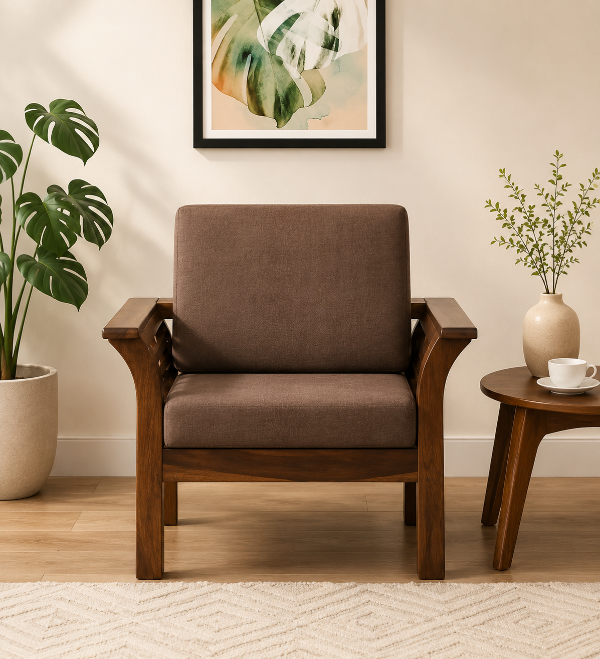Weston-Contemporary-Single-Seater-Sofa-with-Plush-Cushioning-and-Elegant-Design-classic-wood-1.png Weston Contemporary Single Seater Sofa with Plush Cushioning and Elegant Design - Image 1