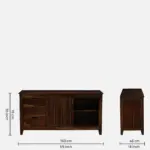 Atharv Sheesham Wood Cabinet - Image 3