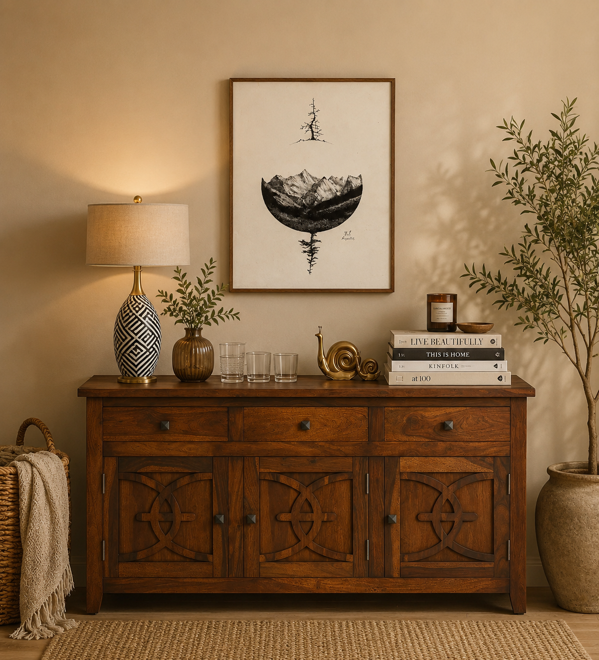 Devansh-Sheesham-Wood-Cabinet-With-Double-Door-Storage-classic-wood-1.png Devansh Sheesham Wood Cabinet With Double Door Storage - Image 1