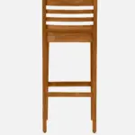 Frden Sheesham Wood Bar Chairs in Light Teak Finish (Set of 2) - Image 3